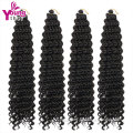 Synthetic Deep Wave 18Inch Freetress Bulk Hair Crochet Braiding Synthetic Hair Bundles Tresemme Make Waves For Women